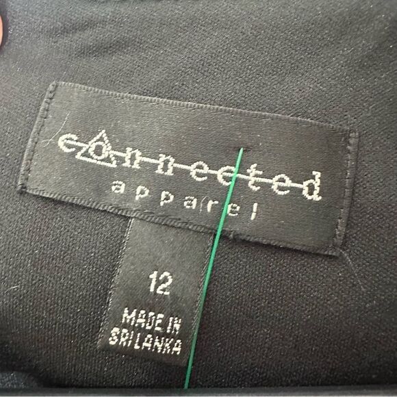 Connected Apparel size 12 purple dress - Picture 6 of 8